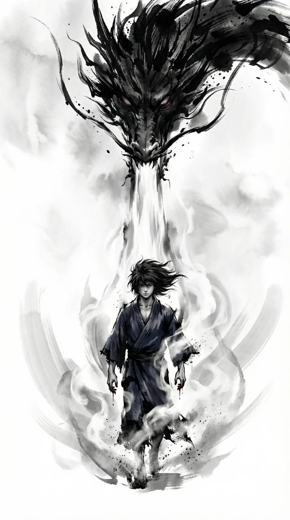 Samurai Anime 4K Phone Wallpaper - Anime wallpaper - 4K