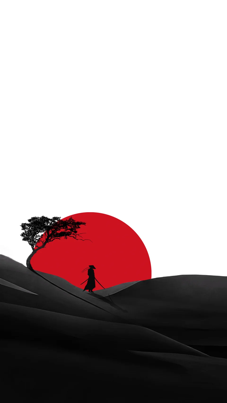 Samurai Art 4K Wallpaper For Mobile - Artist wallpaper - 4K