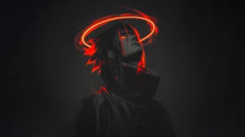 Sasuke Uchiha Dark aesthetic 4k Wallpaper