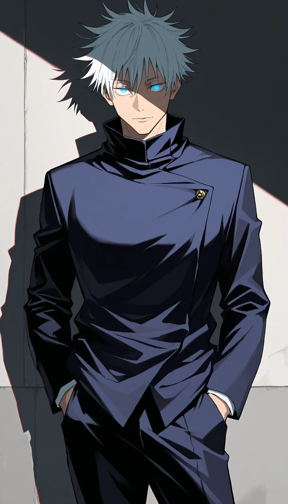 Satoru Gojo Jujutsu Kaisen Anime 4K Phone Wallpaper - Anime wallpaper - 4K