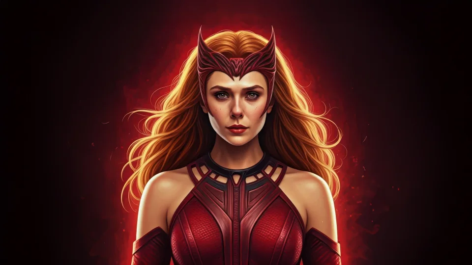 Scarlet Witch 4K Wallpaper - Superheroes wallpaper - 4K