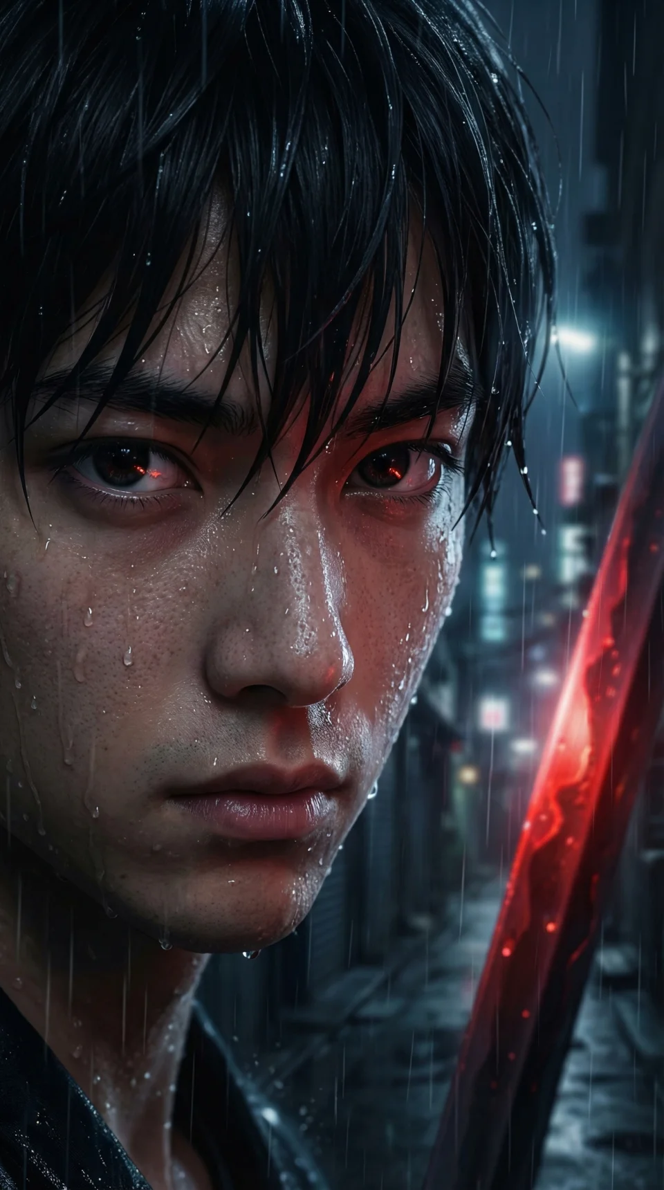 Silent Killer Ai 4K Phone Wallpaper - AI wallpaper - 4K