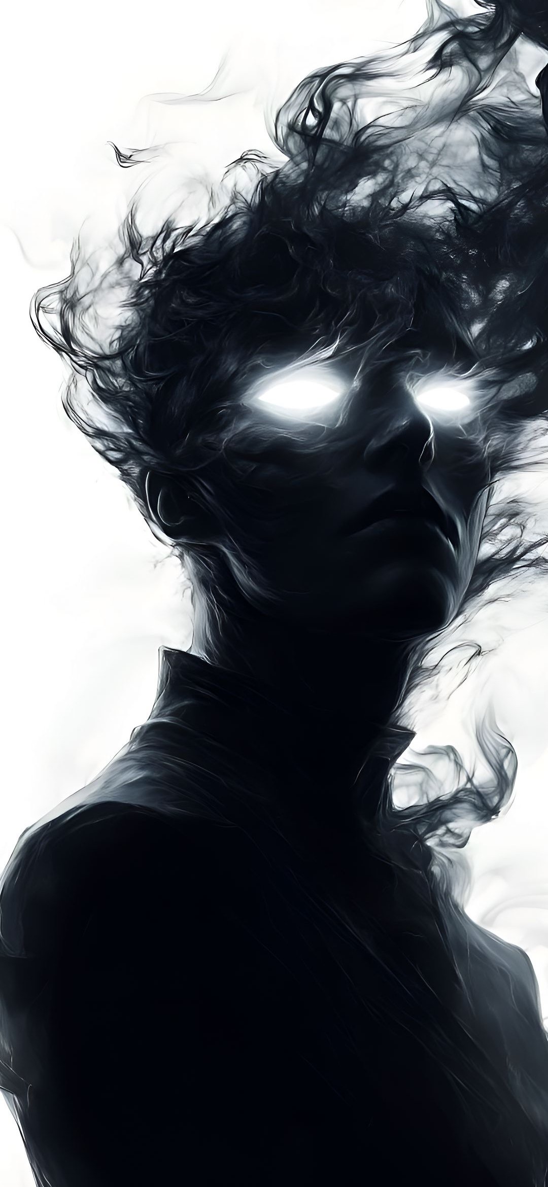 smoked guy shadow wallpaper 4k - Artist wallpaper - 4K