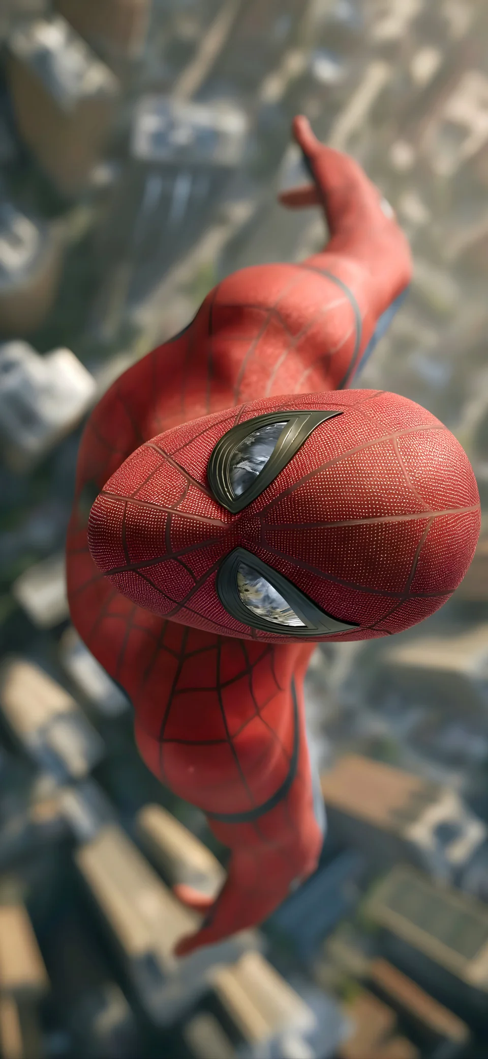 Spider Man Swinging City 4K Wallpaper Ultra HD Superhero Mobile... - Superheroes wallpaper - 4K