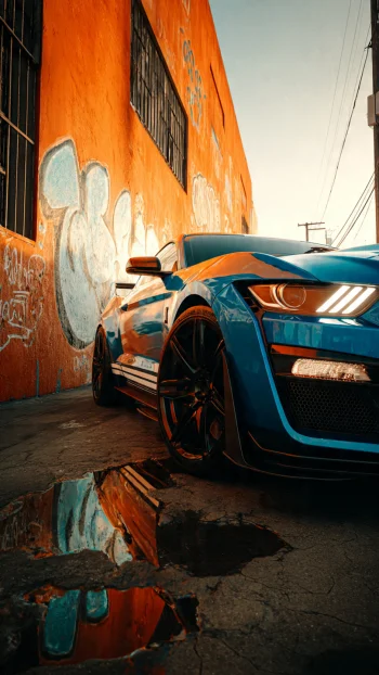 Street shadows, muscle power.