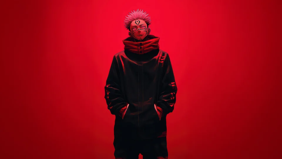 Sukuna Jujutsu Kaisen 4K Wallpaper - Anime wallpaper - 4K