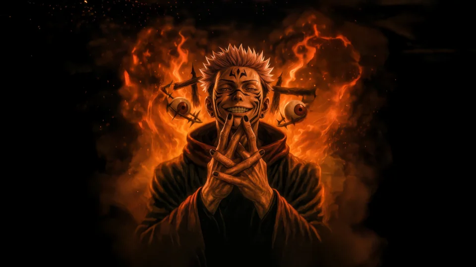 Sukuna Jujutsu Kaisen Anime 4K Wallpaper - Anime wallpaper - 4K