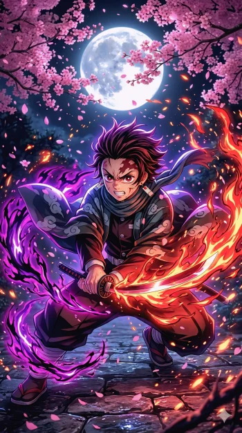 Tanjiro Kamado 4k wallpaper