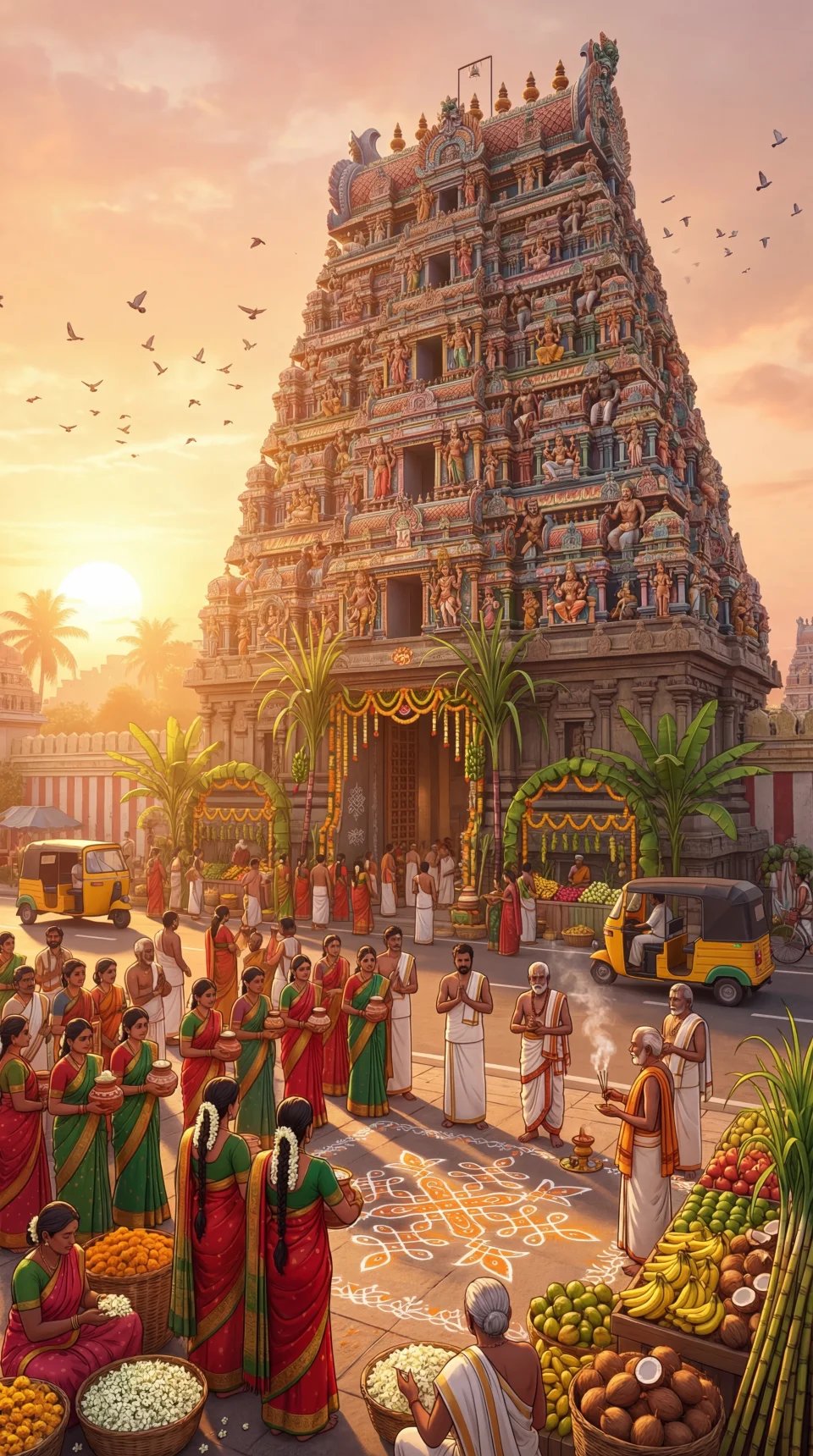 Temple 3d 4K Phone Wallpaper - 3D wallpaper - 4K