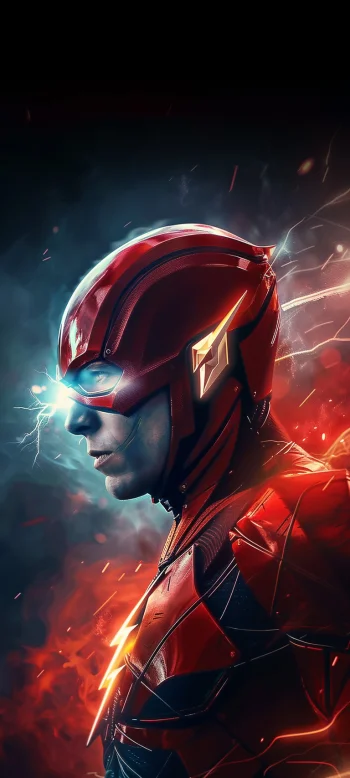 The Flash Cinematic Wallpaper | DC Superhero 4K Background