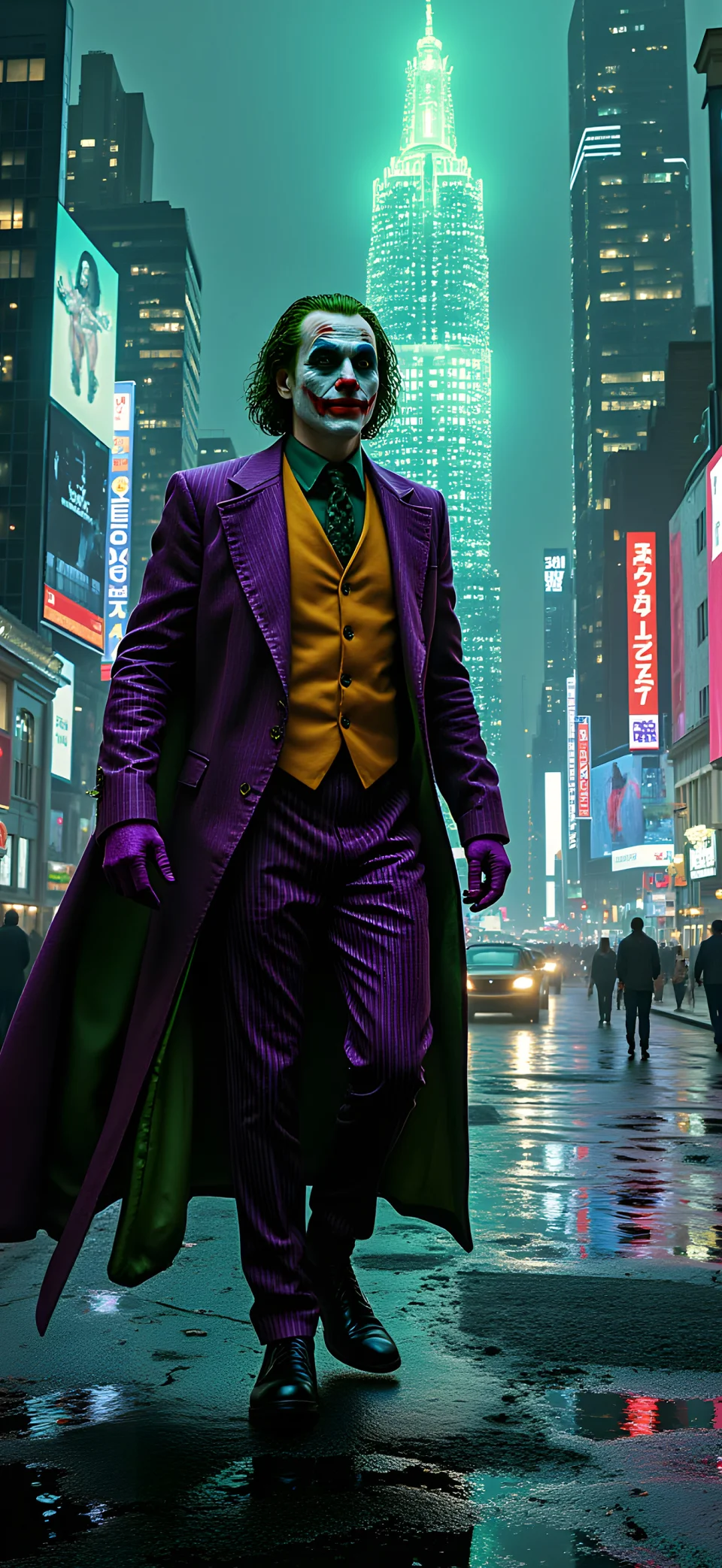 The Joker S Playing Card Batman With Splashes 4K Wallpaper For... - Superheroes wallpaper - 4K