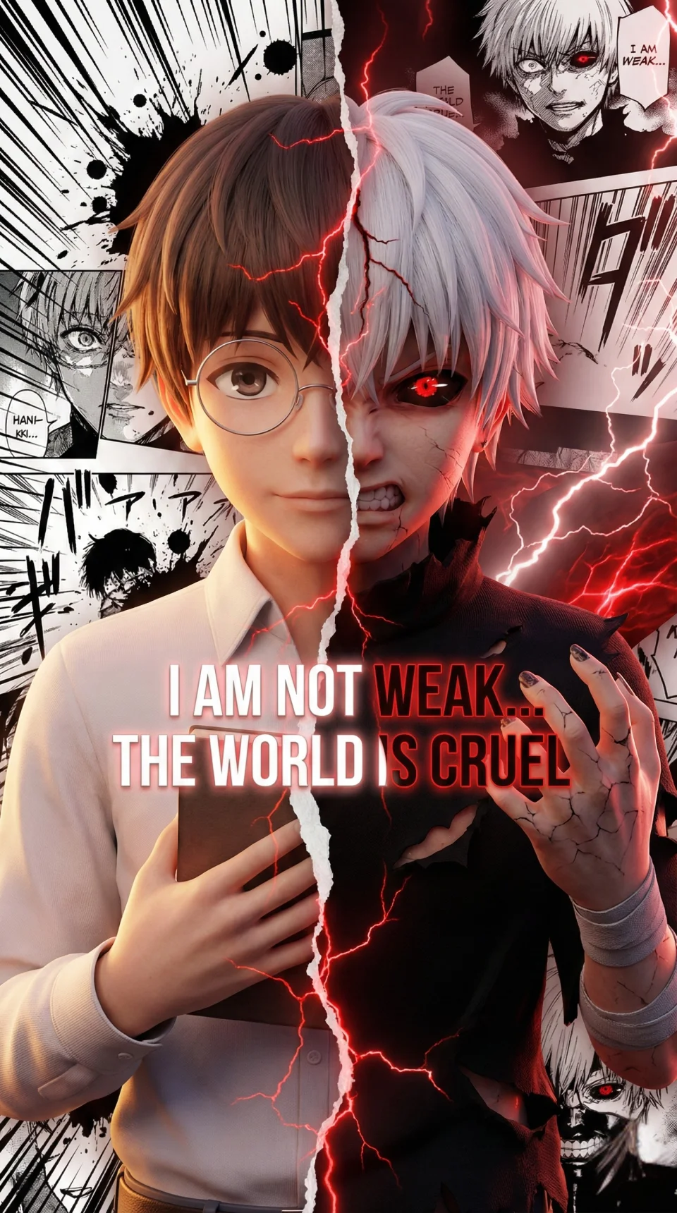 Tokiyo Ghoul Anime 4K Phone Wallpaper - Anime wallpaper - 4K