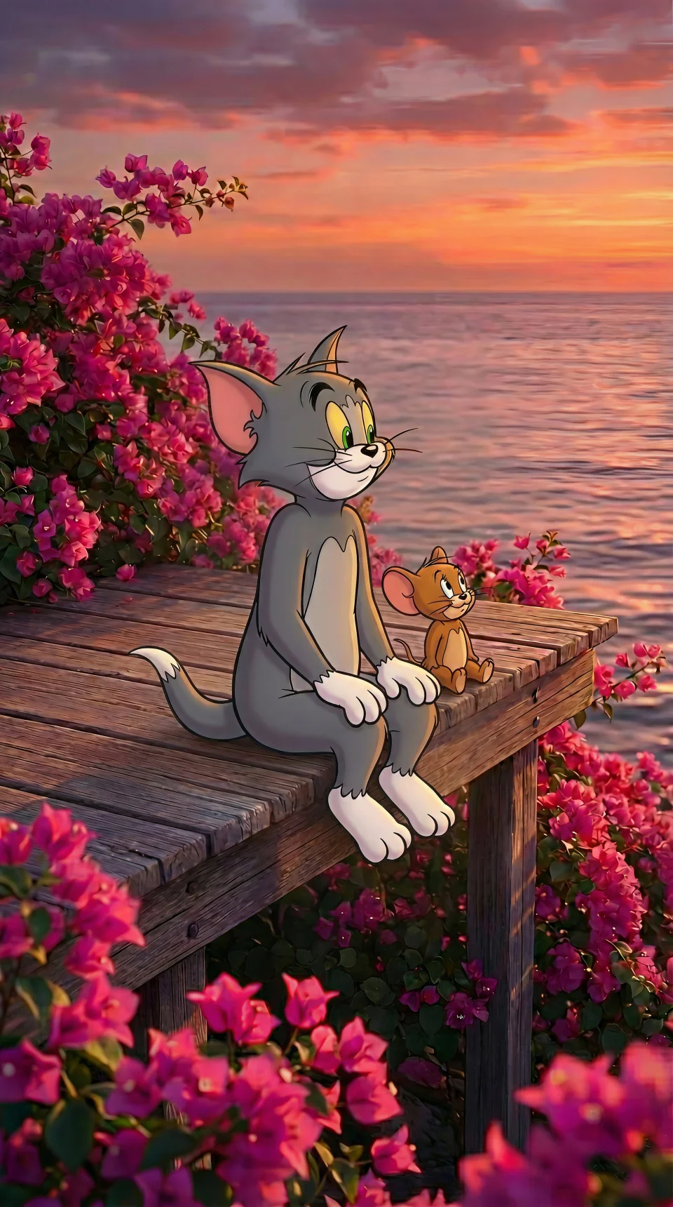 Tom And Jerry Cartoons 4K Phone Wallpaper - Cartoons wallpaper - 4K