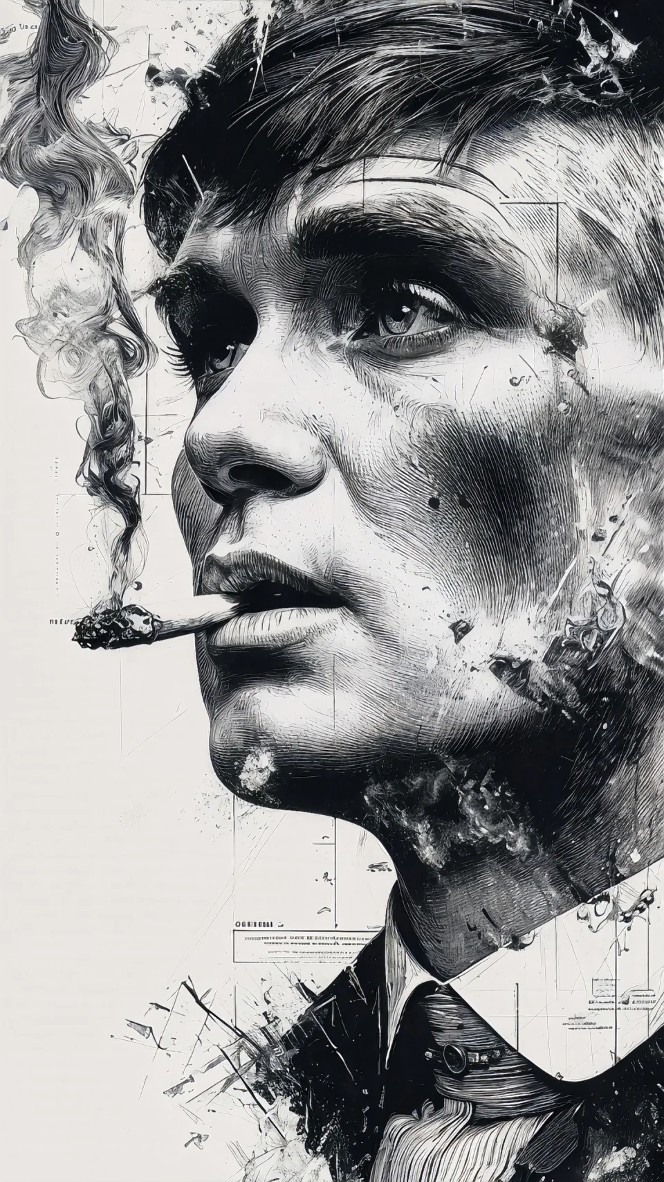 Tommas Shelby Ai 4K Phone Wallpaper - AI wallpaper - 4K