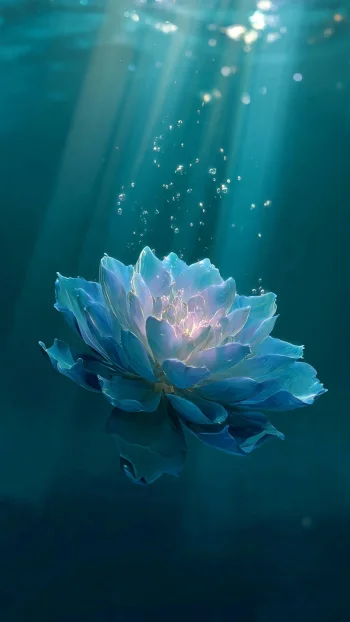 Underwater flower 🌀