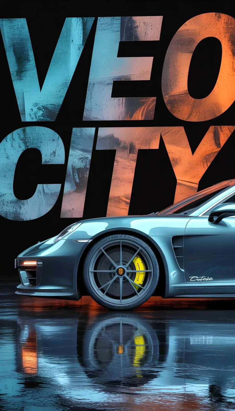Velocity City 4K Wallpaper Porsche Power - Cars wallpaper - 4K