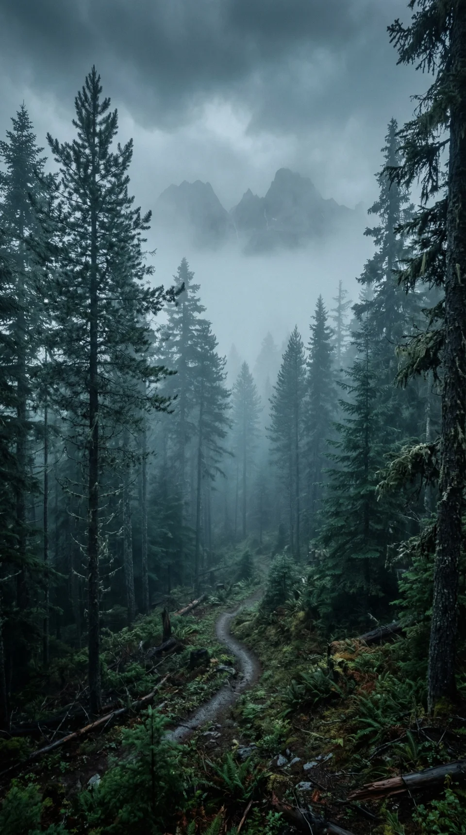 Where The World Fades 4K Phone Wallpaper - Nature wallpaper - 4K