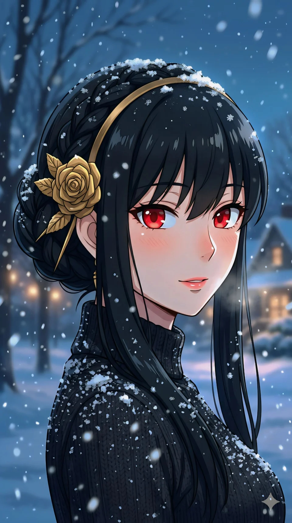 Yor Forger Spy X Family Anime 4K Phone Wallpaper - Anime wallpaper - 4K